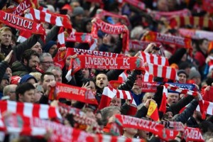 Hinchas del Liverpool inventaron su propia versi&oacute;n del &ldquo;Dale alegr&iacute;a a mi coraz&oacute;n&rdquo;