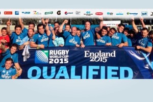 Los Teros buscan el hashtag para su bus en la RWC2015