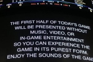 El Madison Square Garden estuvo mudo durante medio partido de la NBA