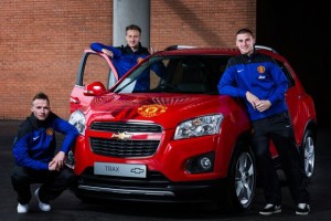 El Manchester United subasta un Chevrolet Trax con fines ben&eacute;ficos
