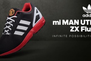 adidas present&oacute; las zapatillas ZX Flux del Manchester United