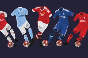 Por sus patrocinadores, el Manchester United tiene la camiseta m&aacute;s valiosa de la Premier League