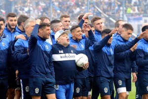 Maradona  en Gimnasia: 15 meses, amor eterno