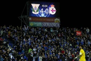 LaLiga se convierte en el primer torneo en transmitir partidos en el videomarcador en tiempo real