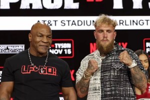 Las cinco marcas que cerró Netflix para la pelea entre Mike Tyson y Jake Paul