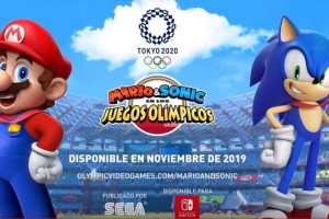 Nintendo anuncia el lanzamiento de Súper Mario y Sonic de la mano de Tokio 2020