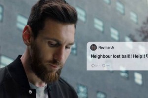 Messi, Neymar, Ivanovic y Dan Carter juntos en el &uacute;ltimo comercial de la Champions