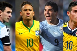 Los 10 jugadores m&aacute;s valiosos de la Copa Am&eacute;rica Centenario