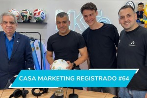 Mauricio Canineo, CEO de Pirelli Argentina, y Roberto Gerbasi, en Casa Marketing Registrado - #64