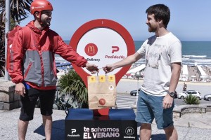 McDonald&rsquo;s y Pedidos Ya llegaron a las playas Pinamar y Mar del Plata