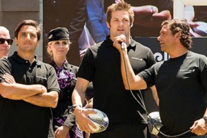 Richie McCaw, un All Black en Buenos Aires junto a Air New Zealand 
