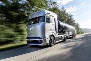 Lanzamiento mundial del Mercedes-Benz eActros