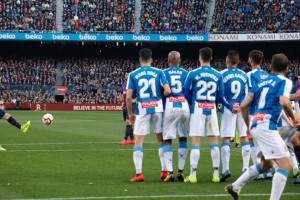 La regla que cambiar&aacute; en el f&uacute;tbol espa&ntilde;ol a partir de un gol de tiro libre de Messi