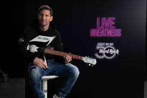 Lionel Messi se convirti&oacute; en embajador del Hard Rock Caf&eacute;