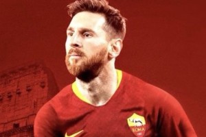 El divertido montaje que realizó la Roma con Lionel Messi como protagonista