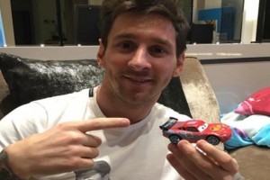 Messi, ir&oacute;nico: &ldquo;El nuevo auto que dicen que compr&eacute;&rdquo;