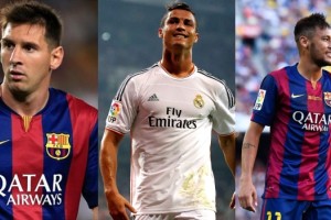 Messi, Ronaldo y Neymar son los candidatos al Bal&oacute;n de Oro