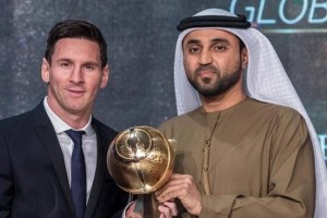 Messi fue elegido en Dubai como el Mejor Futbolista del A&ntilde;o