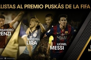 Un gol de Messi, entre los tres nominados finales al Mejor Gol del A&ntilde;o