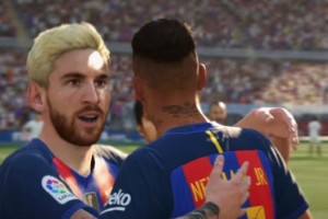 Messi aparece rubio en el tráiler del FIFA17