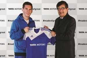 Messi es el nuevo embajador de la empresa india de autos Tata Motors