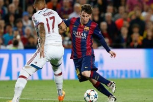 El gol de Messi que humill&oacute; a Boateng es el momento m&aacute;s tuiteado del a&ntilde;o