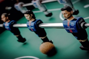 PSG y Clip&rsquo;N FOOT lanzaron un metegol con los rostros de los futbolistas en 3D