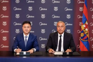 Midea se sigue expandiendo en el fútbol: firmó un acuerdo con el Barcelona
