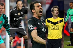 Con dos sudamericanos en la lista, estos son los arqueros con m&aacute;s minutos sin recibir un gol en la Champions