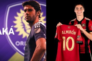 Kaká y Almirón dentro de los primeros once de la MLS para enfrentar al Real Madrid