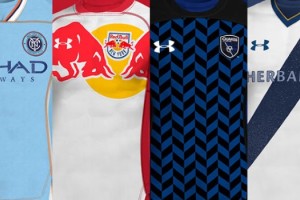 Las camisetas de la MLS redise&ntilde;adas por Under Armour