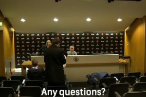 La conferencia de prensa de Mourinho que dur&oacute; diez segundos tras no recibir ninguna pregunta   