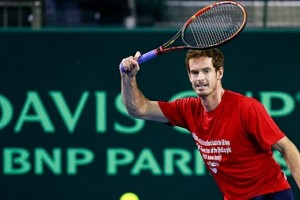 Por cada ace, Andy Murray donar&aacute; 80 d&oacute;lares para los refugiados