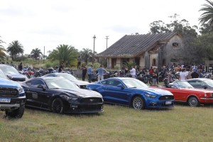 El nuevo Mustang apareció en el Este