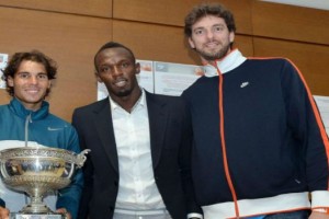 Nadal y Paul Gasol son los atletas espa&ntilde;oles con mayor imagen positiva