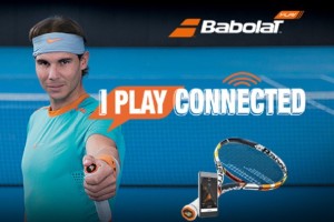 Babolat analiz&oacute; el juego de Nadal con su raqueta inteligente