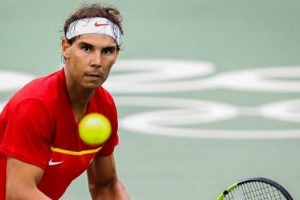 Rafa Nadal se quej&oacute; por la ubicaci&oacute;n del marcador en el tenis ol&iacute;mpico
