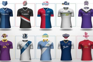 Galer&iacute;a: Las camisetas de la NBA como si fuesen equipos de f&uacute;tbol
