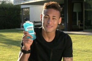 Neymar sum&oacute; a Listerine como patrocinador
