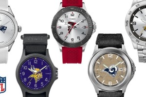 Con innovadores dise&ntilde;os se fabrican relojes dedicados a cada franquicia de la NFL