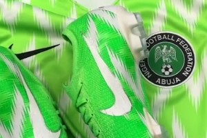Nike present&oacute; un nuevo dise&ntilde;o de botines inspirados en la camiseta de Nigeria