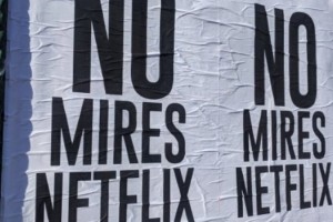 #NoMiresNetflix la curiosa campa&ntilde;a para el Mundial que empapel&oacute; Buenos Aires