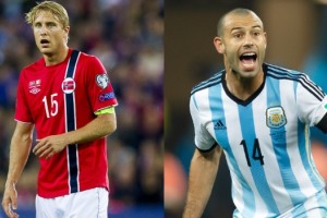 El capit&aacute;n de Noruega vot&oacute; a Mascherano para el Bal&oacute;n de Oro