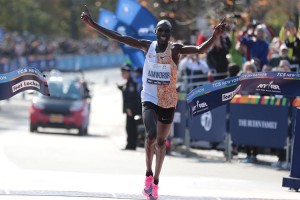 Kamworor y Jepkosgei se coronaron en el Marat&oacute;n de Nueva York
