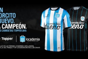 Topper y la campa&ntilde;a digital de la nueva indumentaria de Racing