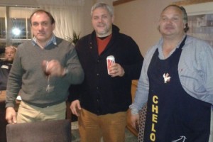 Los Teros recibieron una visita muy especial: Diego Ormaechea