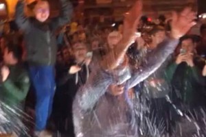 Multan al presidente de la AS Roma por tirarse a una fuente en los festejos