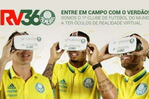 Innovador: Junto a adidas, Palmeiras lanzó sus gafas de realidad virtual
