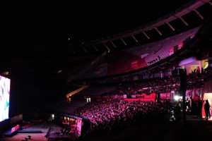 Pantalla gigante para los hinchas que no viajen. Flamengo s&iacute;, &iquest;y River?