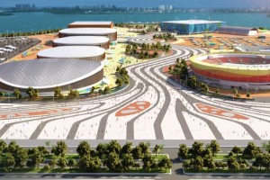 El Parque Ol&iacute;mpico de R&iacute;o 2016, desde el cielo